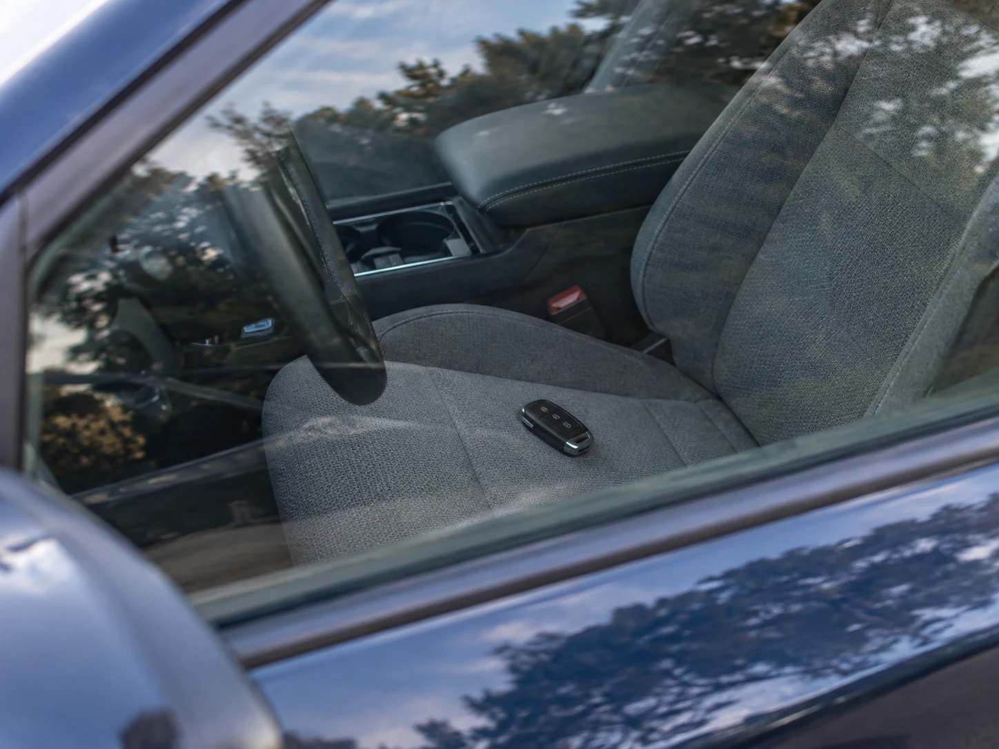 Carro com Chave Esquecida em Florianópolis‑SC