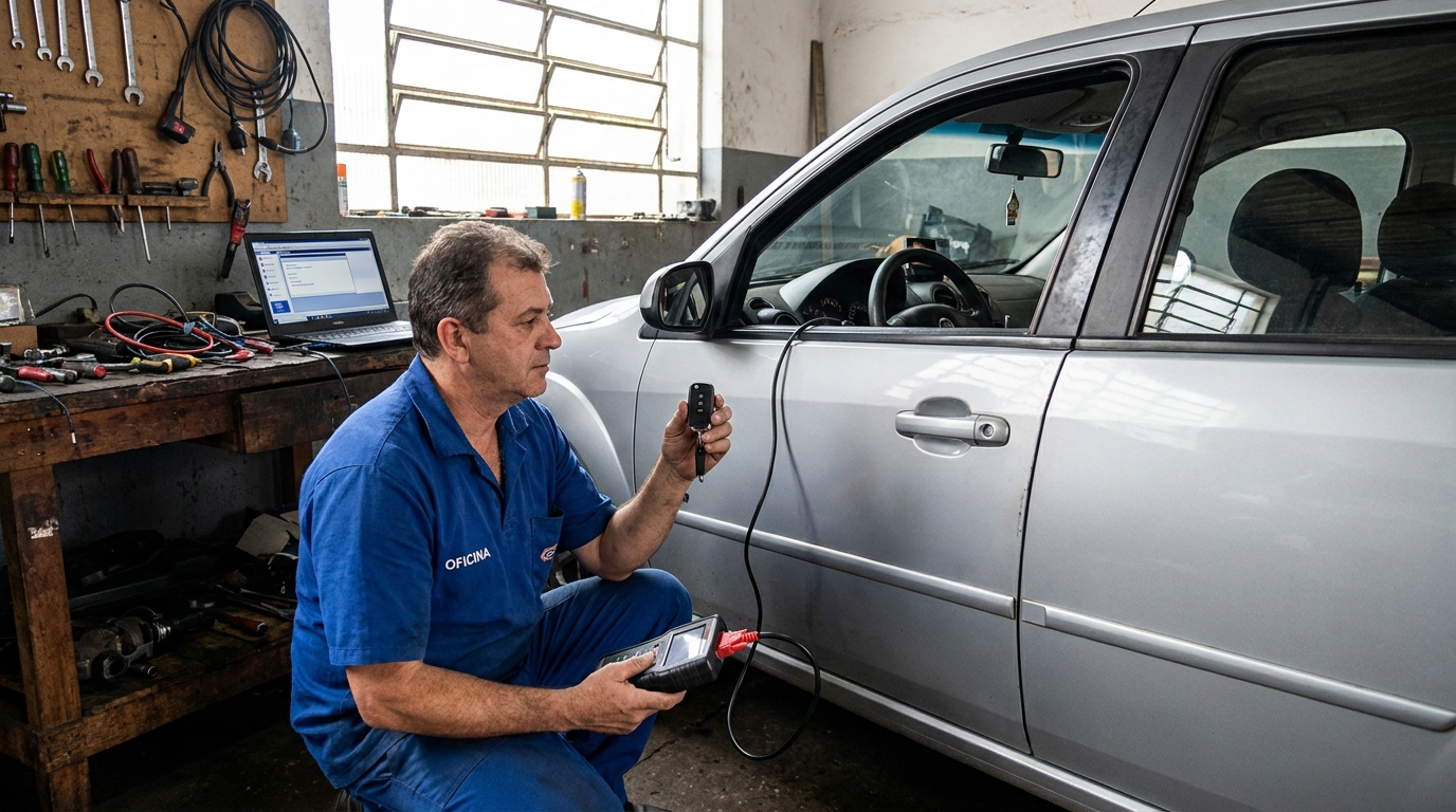 Reprogramação de Controle no Abraão, Florianópolis‑SC