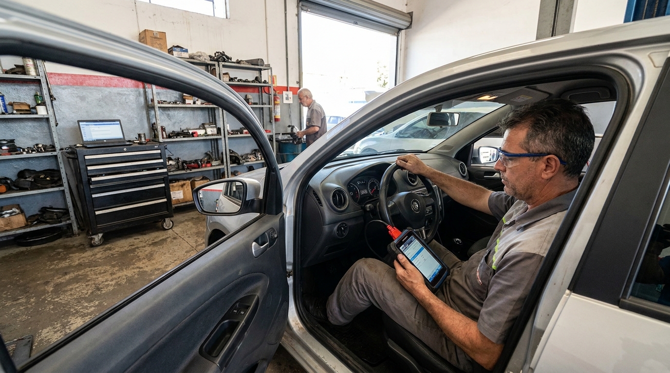 Reset de Módulo de Airbag nas Capoeiras, Florianópolis‑SC